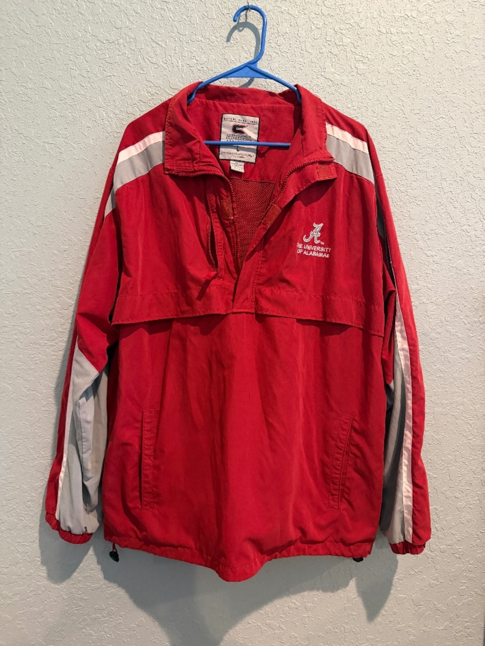 Mens L University of Alabama Wind Jacket/Pullover